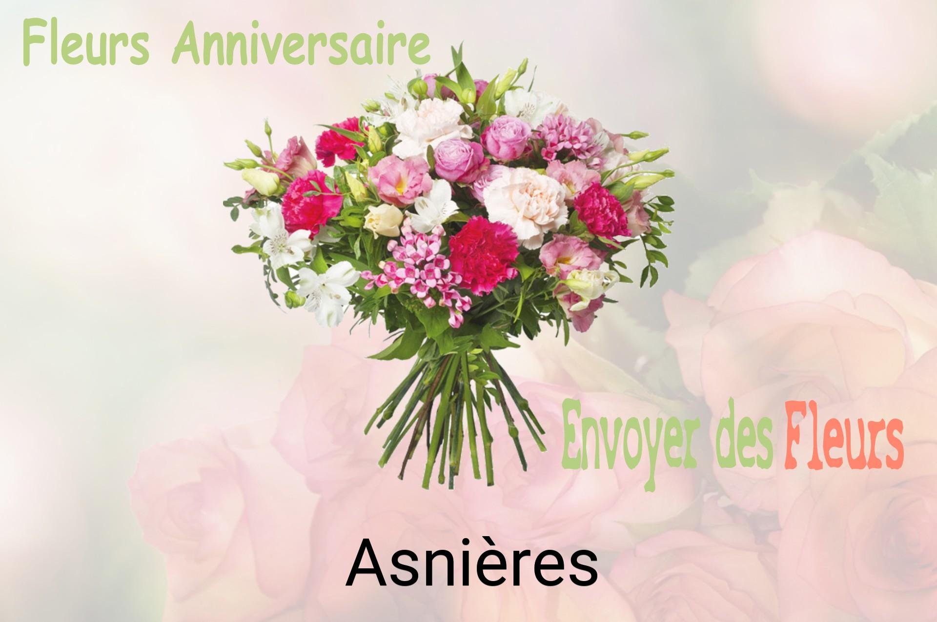 Bouquet de fleurs d’anniversaire livré à Asnières